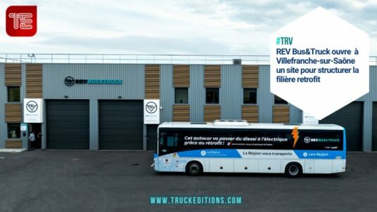 REV Bus&Truck ouvre un site à Villefranche-sur-Saône pour structurer la filière retrofit
