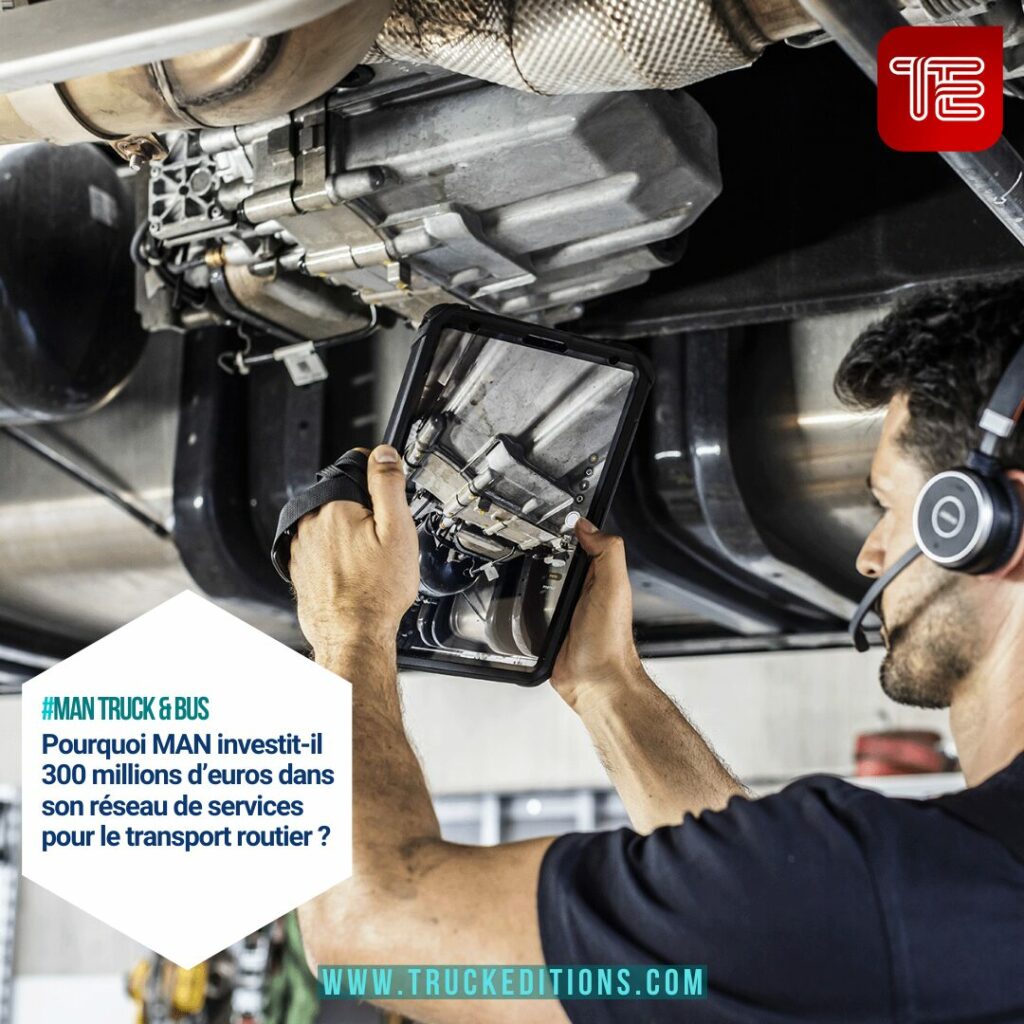 atelier maintenance poids lourds MAN