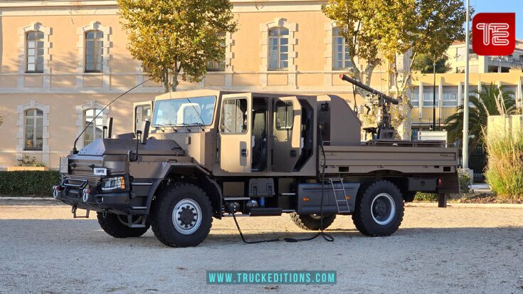 véhicule Scania VAMPIRE militaire 4x4