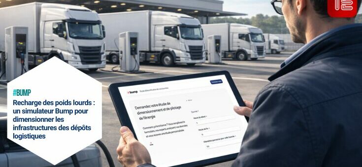 Recharge des poids lourds : un simulateur pour dimensionner les infrastructures des dépôts logistiques