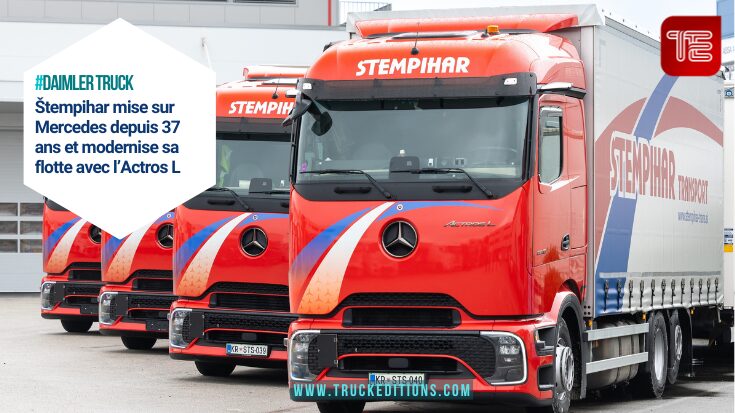 flotte Mercedes Actros Stempihar,