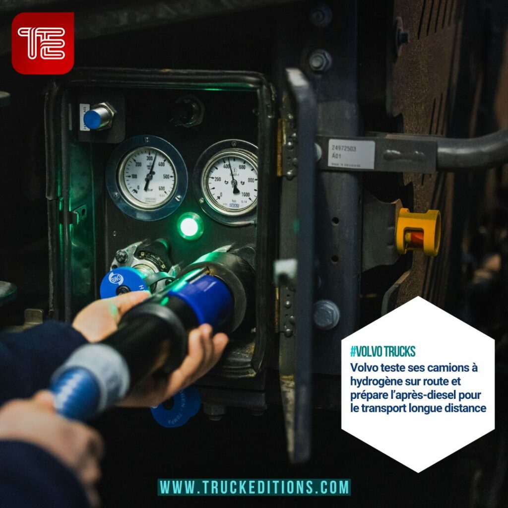 ravitaillement hydrogene camion