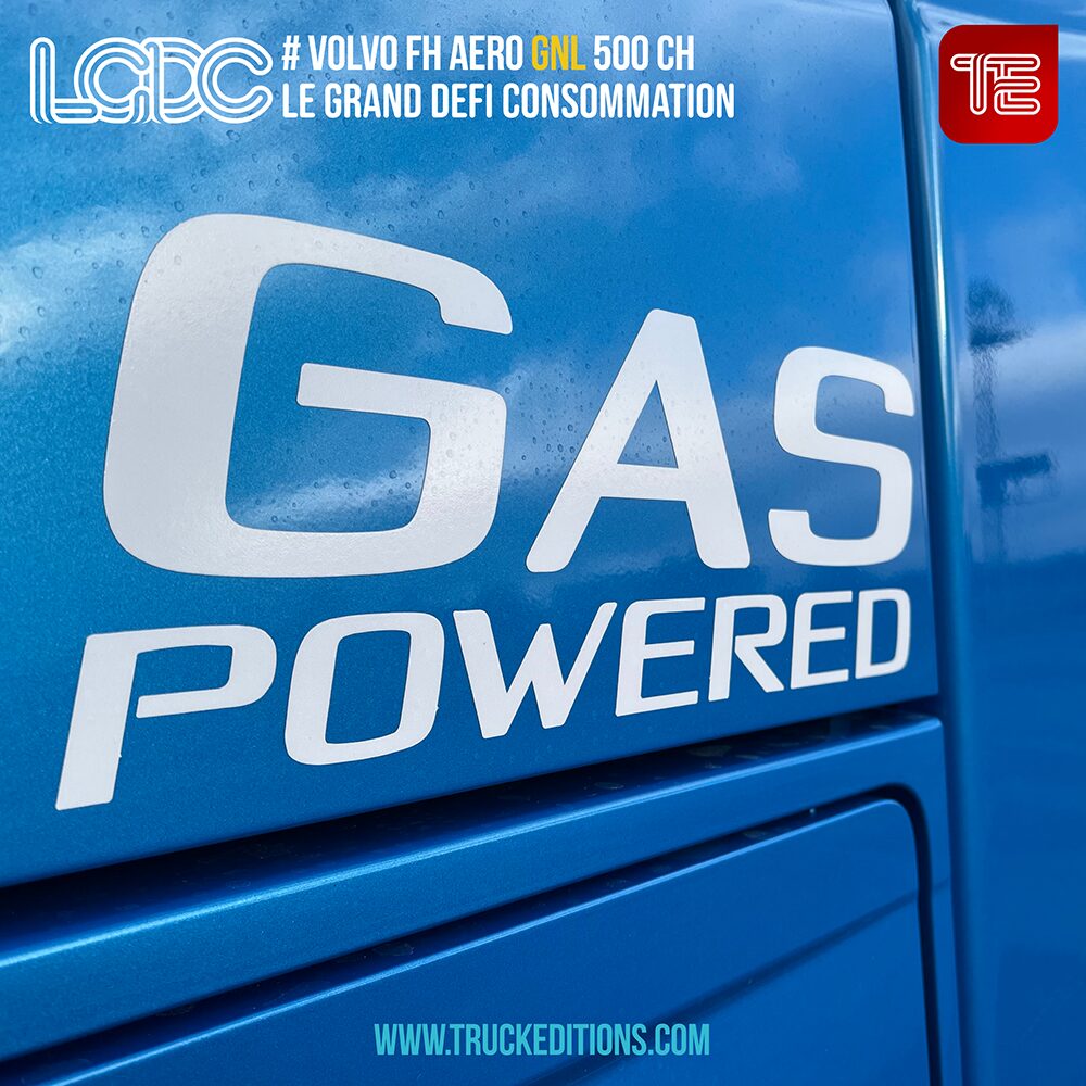LGDC logo VOLVO GAS POWERED FH AERO