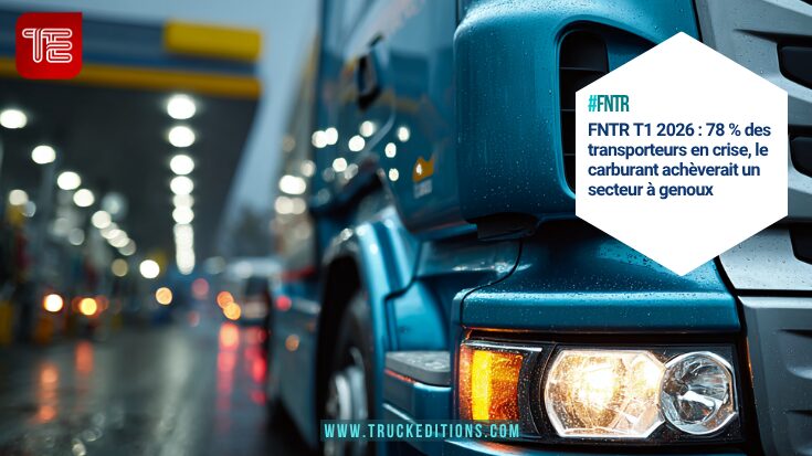 #fntr FNTR T1 2026 : 78 % des transporteurs en crise, le carburant achèverait un secteur à genoux