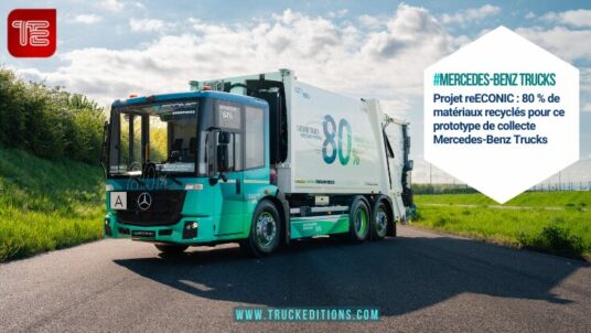 Projet reECONIC : 80 % de matériaux recyclés pour ce prototype de collecte Mercedes-Benz Trucks