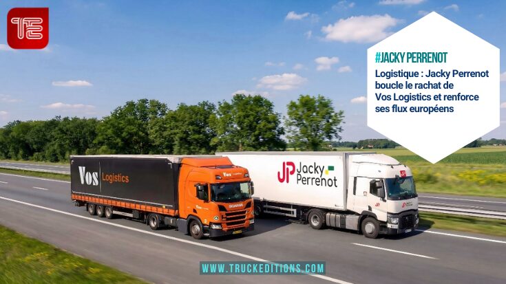 camions Vos Logistics Jacky Perrenot autoroute europe