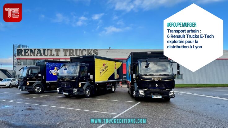 Flotte poids lourds : une PME lyonnaise opère 6 Renault Trucks E-Tech en logistique urbaine