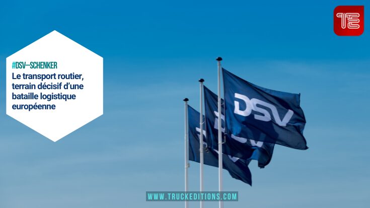 Transport routier : DSV finalise l’intégration de Schenker au printemps 2026