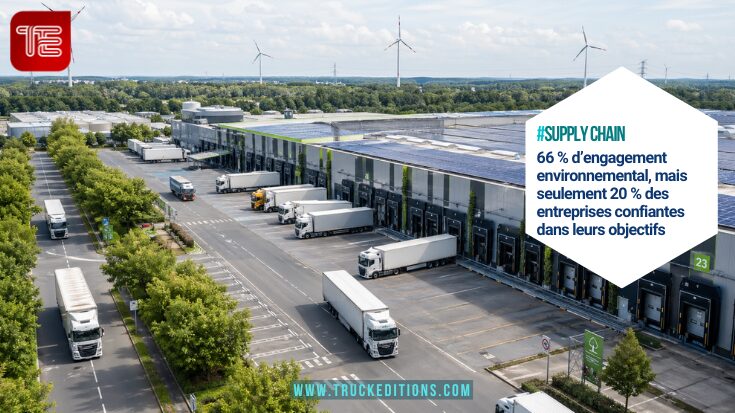 Supply chain : 66 % des entreprises engagées sur la durabilité, mais le terrain logistique freine l’exécution