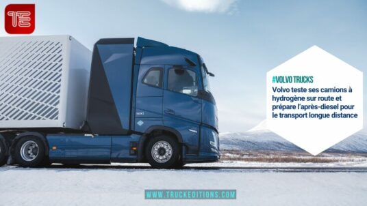 #volvo trucks Volvo teste ses camions à hydrogène sur route et prépare l’après-diesel pour le transport longue distance