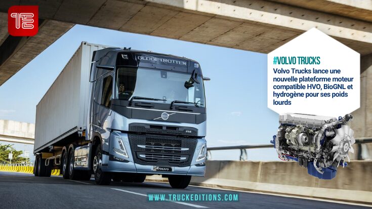 Volvo FH Aero avec nouveau moteur 13 litres