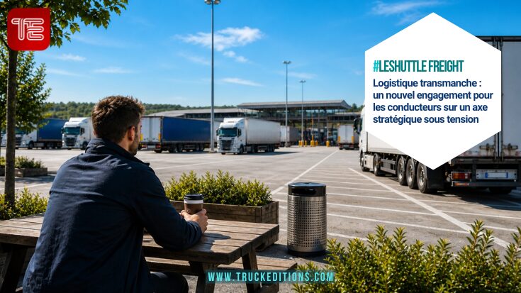 LESHUTTLE FREIGHT - Logistique transmanche : un nouvel engagement pour les conducteurs sur un axe stratégique sous tension - Truckeditions