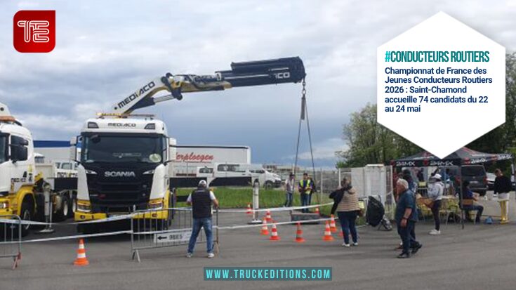 Epreuve championnat jeunes conducteurs routiers Saint-Chamond
