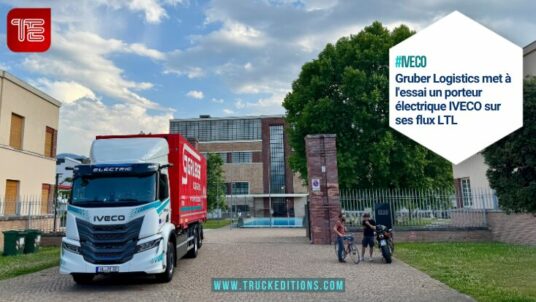 Gruber Logistics met à l'essai un porteur électrique IVECO sur ses flux LTL
