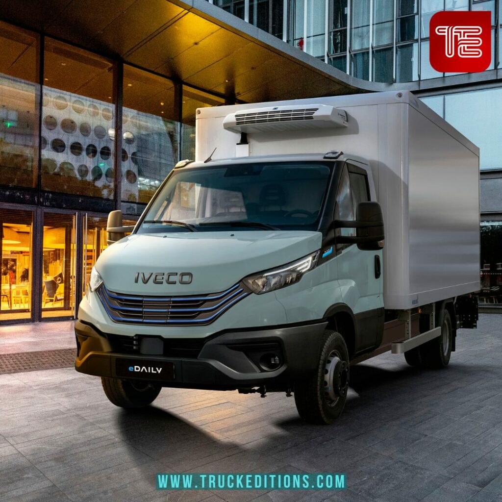 IVECO eDaily caisse frigorifique en environnement urbain
