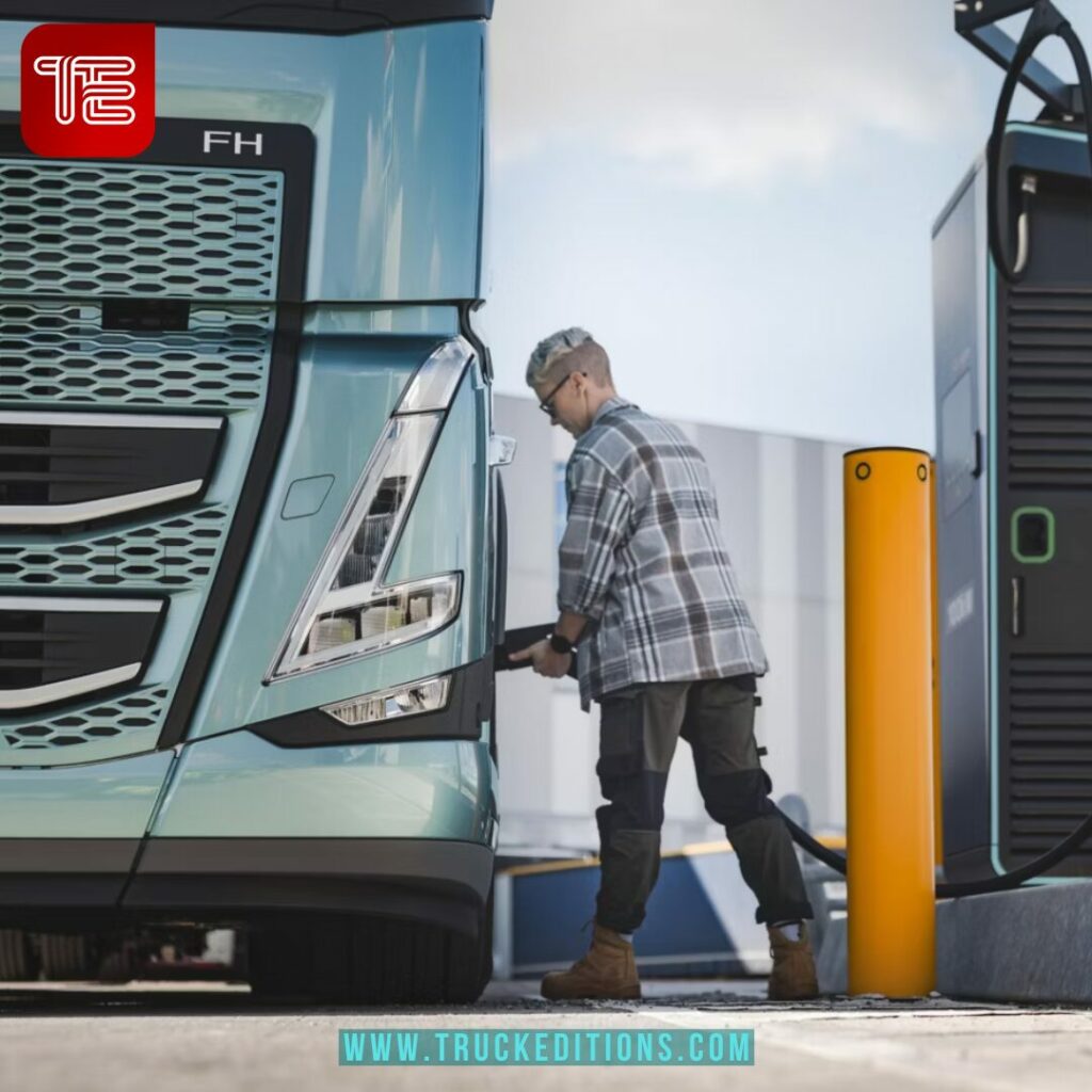 La recharge poids lourd Volvo Trucks