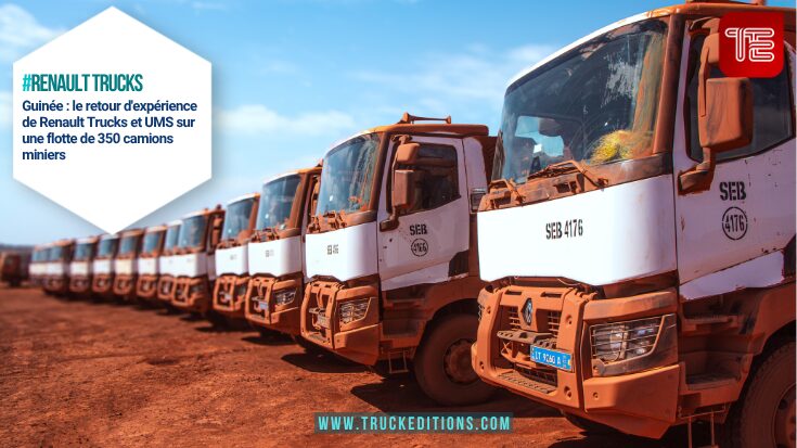 Transport minier : Renault Trucks et UMS capitalisent sur dix ans d'exploitation en Guinée