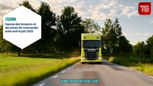 Scania améliore ses résultats au deuxième trimestre 2026 grâce aux commandes et aux services