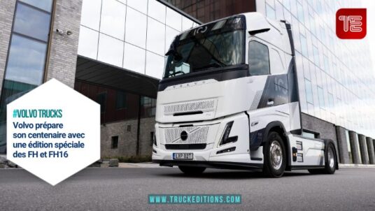 #volvo trucks Volvo prépare son centenaire avec une édition spéciale des FH et FH16