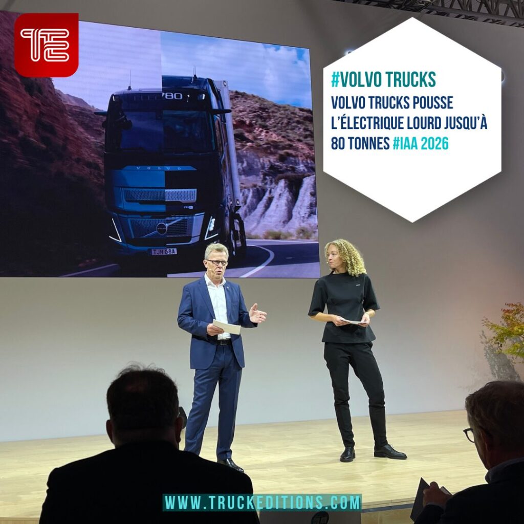 Volvo Trucks élargit l’usage de ses poids lourds électriques avec un FH jusqu’à 80 t