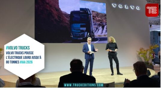 Volvo FH Electric : une configuration jusqu’à 80 tonnes présentée à l’IAA 2026