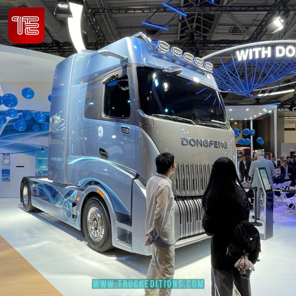 Poids lourd Dongfeng à pile à combustible présenté à Hanovre lors d’IAA Transportation 2026