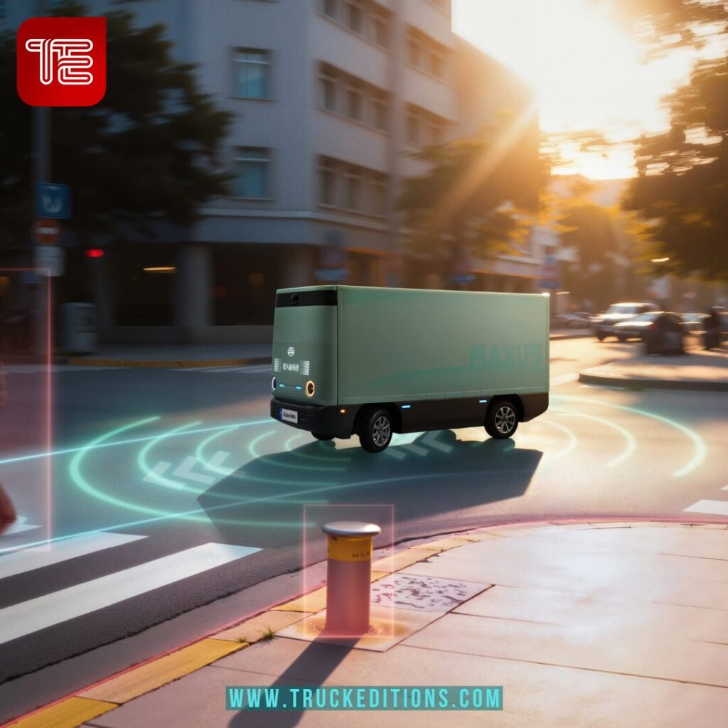 MAXUS RoboVAN autonome pour la logistique urbaine