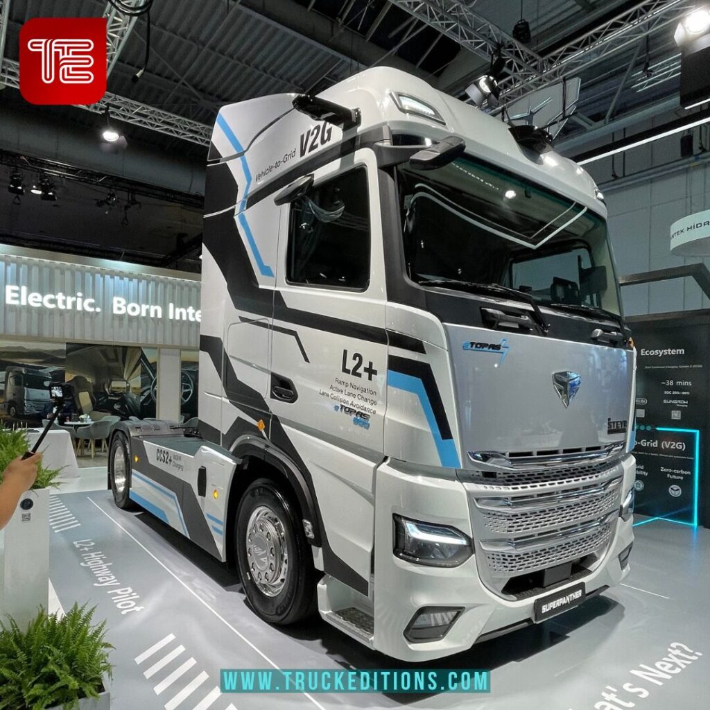 Poids lourd Dongfeng à pile à combustible présenté à Hanovre lors d’IAA Transportation 2026
