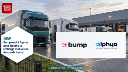 Bump intègre le réseau de recharge poids lourds Alphya