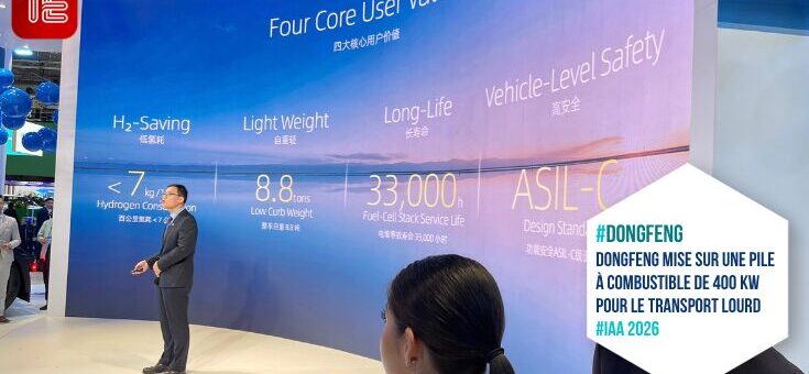 Dongfeng T1 : l’hydrogène poids lourd s’affiche à l’IAA 2026