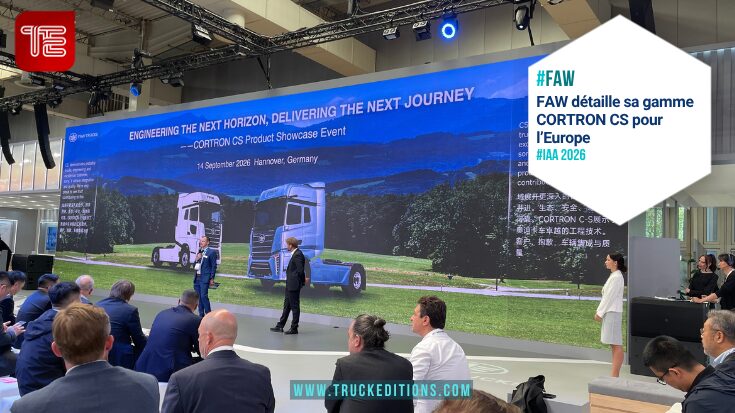 IAA 2026 : FAW détaille sa gamme CORTRON CS pour l’Europe