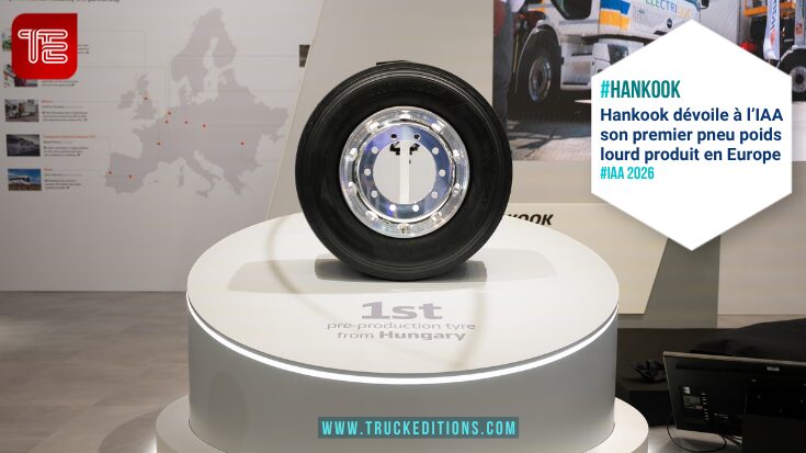 Hankook dévoile à l’IAA son premier pneu poids lourd produit en Europe