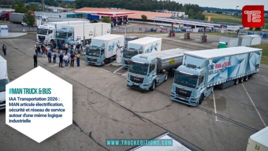 IAA Transportation 2026 : MAN articule électrification, sécurité et réseau de service autour d'une même logique industrielle