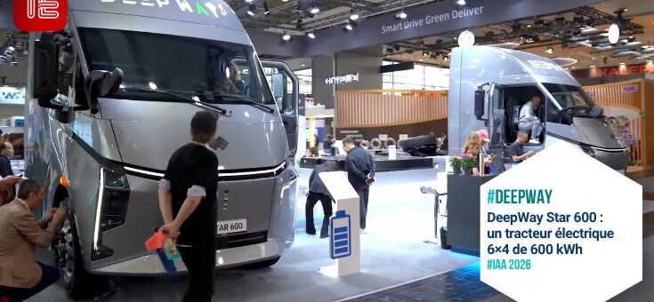 DeepWay Star 600 : batterie de 600 kWh et projet européen pour 2027