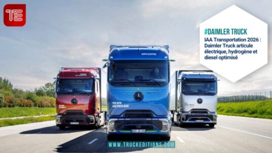 Daimler Truck à l’IAA 2026 : eActros, hydrogène et nouveau diesel