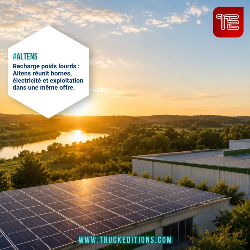 Altens peut associer l’électricité achetée sur le réseau à une production photovoltaïque