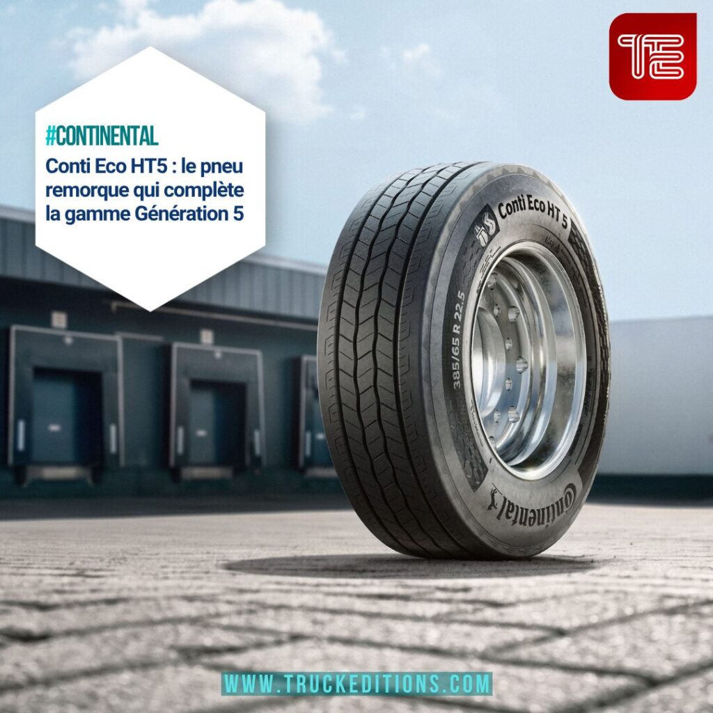 Conti Eco HT5 - le pneu remorque qui complète la gamme Génération 5