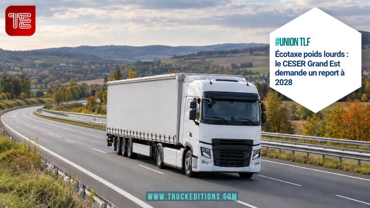Taxe poids lourds : le CESER demande une expérimentation en Grand Est