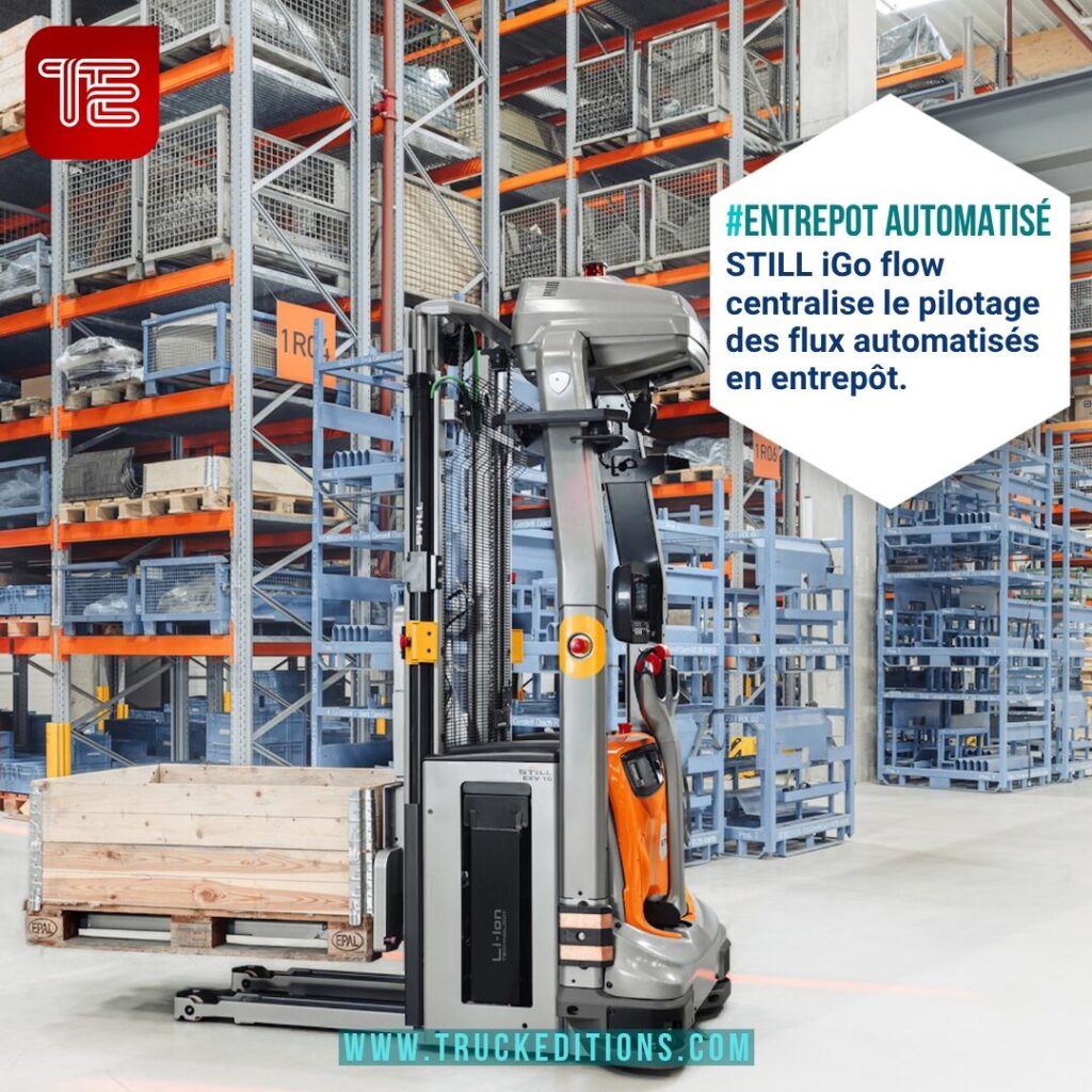 Avec iGo flow, STILL propose une architecture associant WMS, WES et WCS pour coordonner les mouvements de marchandises et accompagner l’extension des installations.