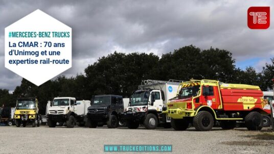 CMAR : 70 ans d’Unimog et une expertise rail-route