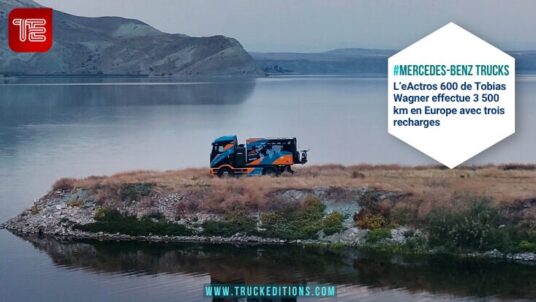L’eActros 600 de Tobias Wagner effectue 3 500 km en Europe avec trois recharges