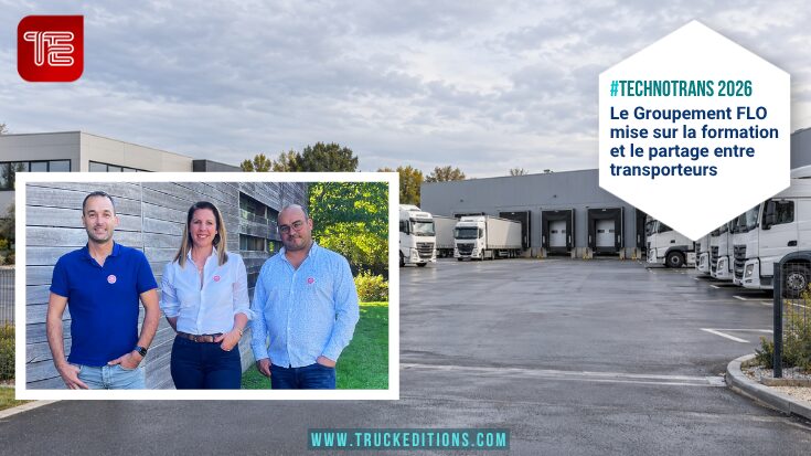 Le Groupement FLO mise sur la formation et le partage entre transporteurs - Nicolas Hochet, Anaïs Raulet-Malvaux et Jérémy Ageron